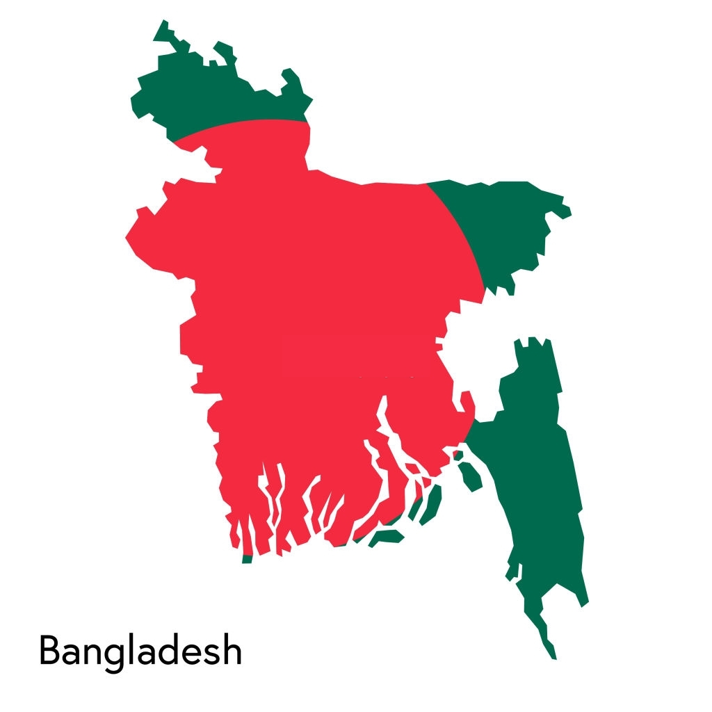 faang | Bangladesh map